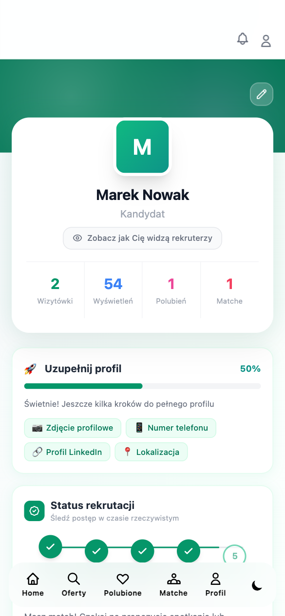 Aplikacja dla kandydatów